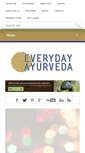 Mobile Screenshot of everydayayurveda.org